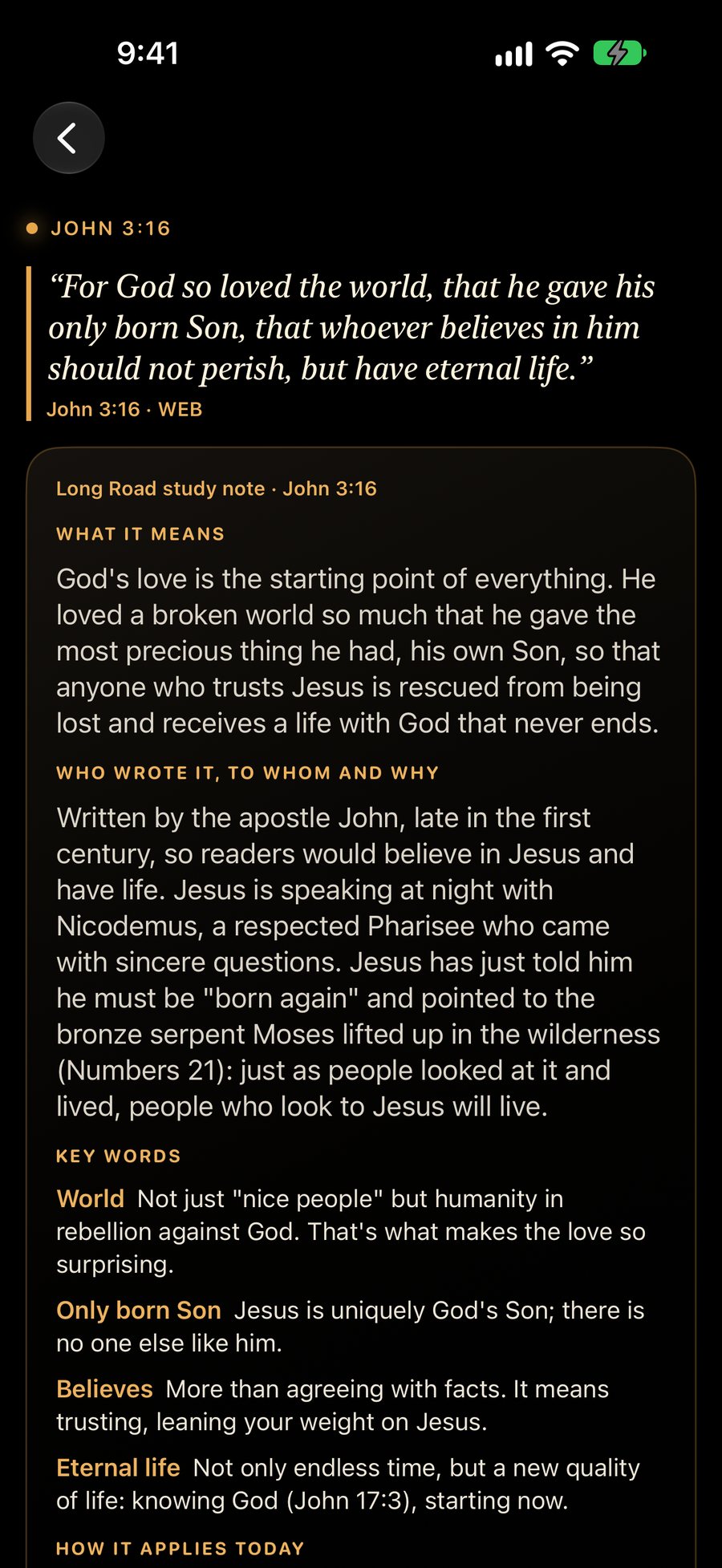 John 3:16 explained
